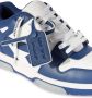 Off White Blauwe Leren Sneakers Trendy Stijl Blue Heren - Thumbnail 21