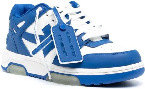 Off-White Out Of Office "OOO" sneakers Blauw