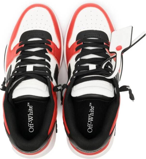 Off-White Out Of Office sneakers Rood