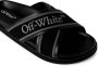 Off White Zwarte Criss Cross Slider Black Heren - Thumbnail 8