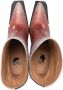 Off-White Stiletto laarzen met verfspattenprint Oranje - Thumbnail 4