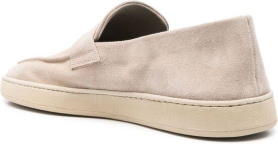 Officine Creative Suède loafers Beige