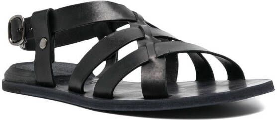 Officine Creative Contraire 100 leren sandalen Zwart