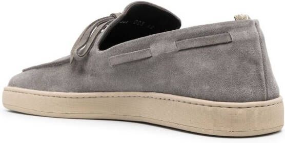 Officine Creative Herbie 003 suède loafers Grijs