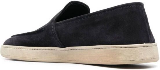 Officine Creative Herbie suède loafers Blauw