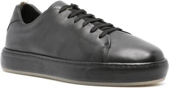 Officine Creative Leren sneakers Zwart