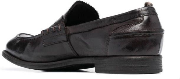 Officine Creative Leren loafers Bruin