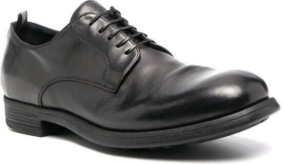 Officine Creative Leren derby schoenen Zwart