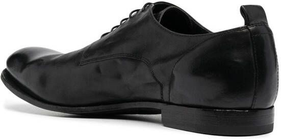 Officine Creative Leren derby schoenen Zwart