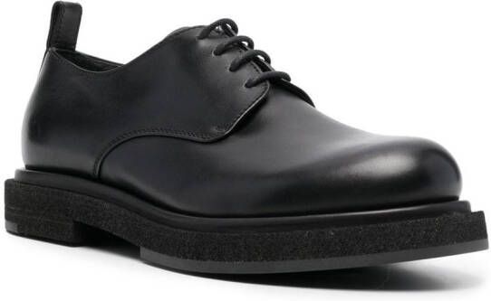 Officine Creative Leren derby schoenen Zwart