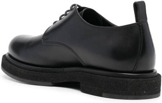 Officine Creative Leren derby schoenen Zwart