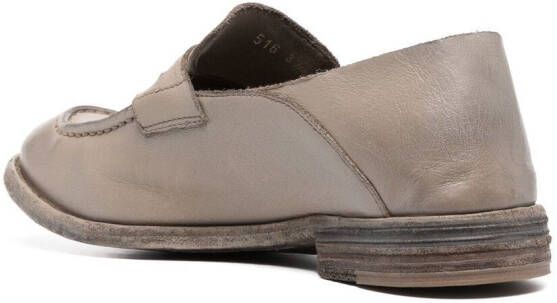 Officine Creative Leren loafers Beige