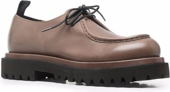 Officine Creative Leren loafers Beige