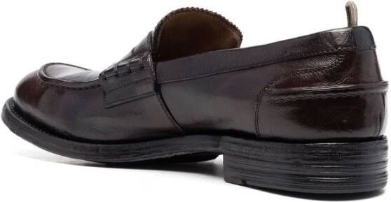 Officine Creative Leren loafers Bruin