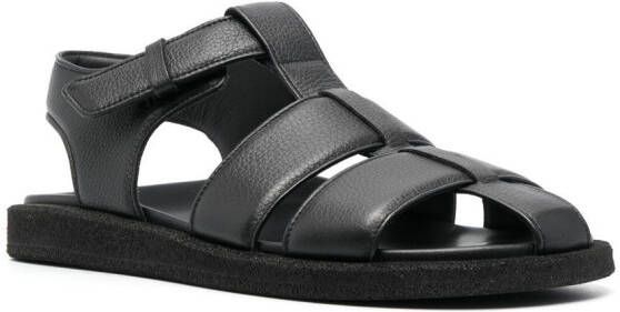 Officine Creative Leren sandalen Zwart