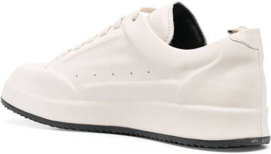 Officine Creative Leren sneakers Beige