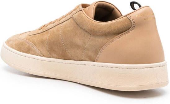 Officine Creative Leren sneakers Beige