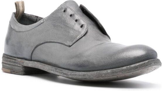 Officine Creative Lexikon Oxford suède schoenen Grijs