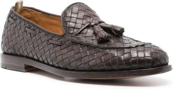 Officine Creative Opera Flexi leren loafers Bruin