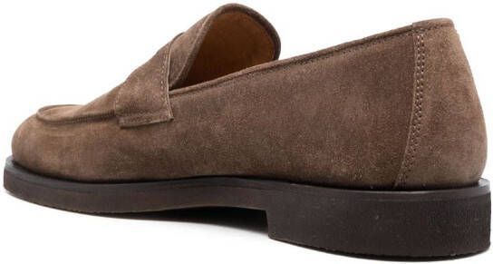 Officine Creative Opera Flexi 101 suède loafers Bruin