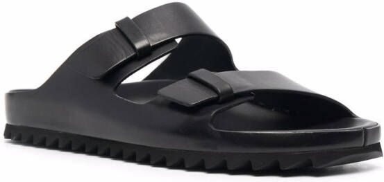 Officine Creative Pelagie leren sandalen Zwart