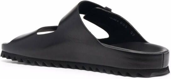 Officine Creative Pelagie leren sandalen Zwart