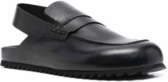 Officine Creative Phobia slingback loafers Zwart