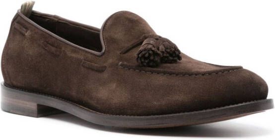 Officine Creative Suède loafers Bruin