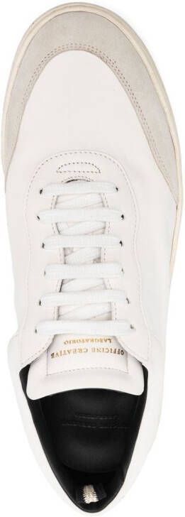 Officine Creative Sneakers met logoprint Wit