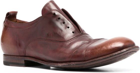 Officine Creative Stereo 1 leren brogues Bruin