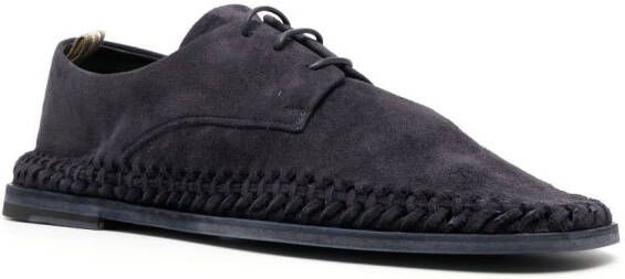 Officine Creative Suède brogues Blauw