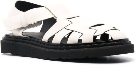 Officine Creative Ulla leren sandalen Wit