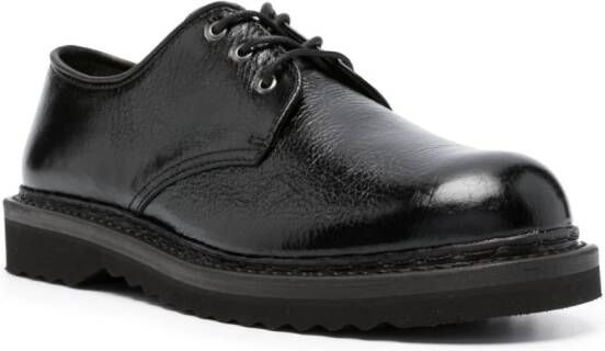 OUR LEGACY Leren derby schoenen Zwart