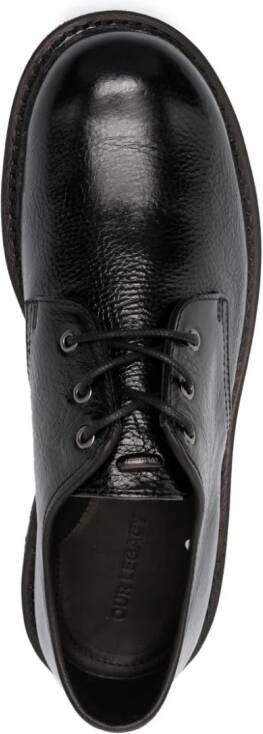 OUR LEGACY Leren derby schoenen Zwart