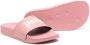 Palm Angels Kids Slippers met logoprint Roze - Thumbnail 2