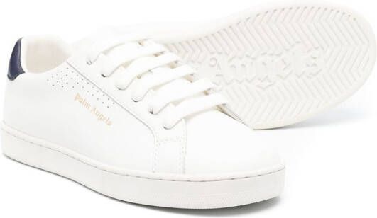 Palm Angels Kids Sneakers met logoprint Wit