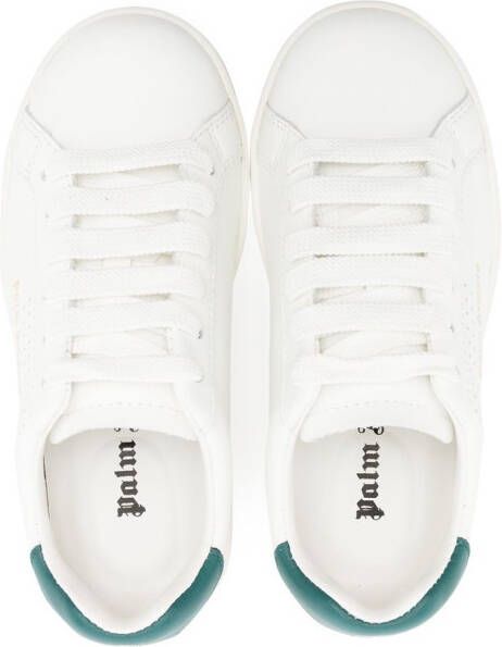 Palm Angels Kids Sneakers met logoprint Wit