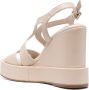 Paloma Barceló Sandalen met open neus Beige - Thumbnail 3