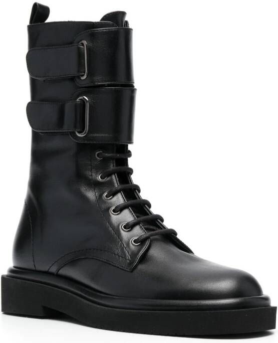 Paloma Barceló John combat boots Zwart