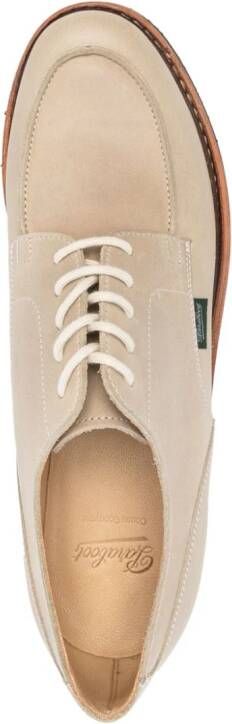 Paraboot Amboise leren derby schoenen Beige