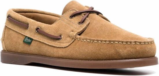 Paraboot Barth leren loafers Beige