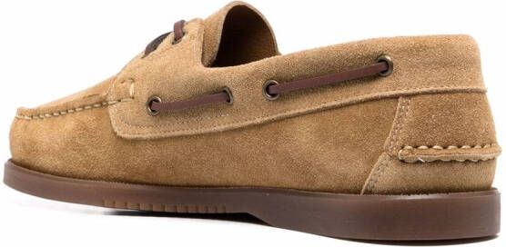 Paraboot Barth leren loafers Beige