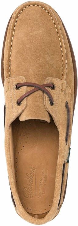 Paraboot Barth leren loafers Beige