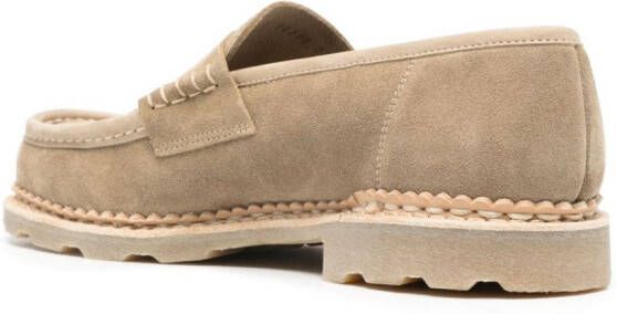 Paraboot Loafers met logopatch Beige