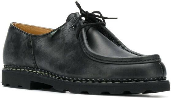 Paraboot Michael schoenen met veter Zwart