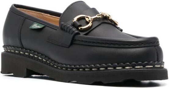 Paraboot Orsay loafers verfraaid met ketting Zwart