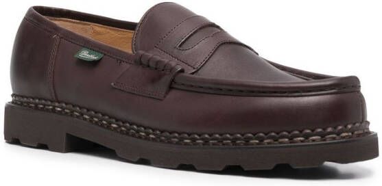 Paraboot Reims leren loafers Bruin