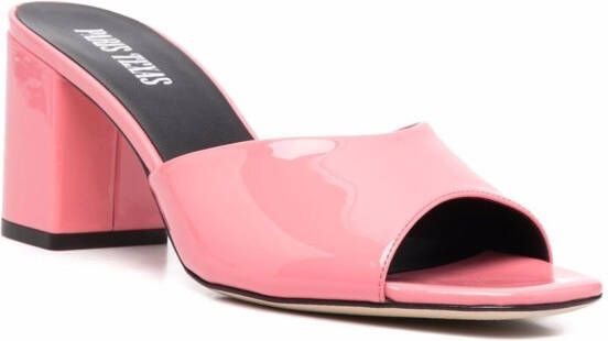 Paris Texas Anja leren sandalen Roze