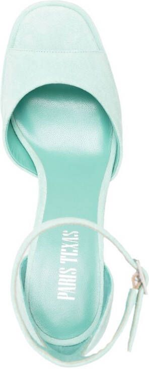 Paris Texas Tatiana sandalen met plateauzool Blauw