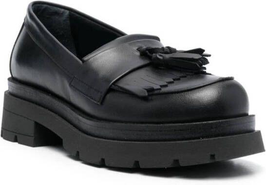 P.A.R.O.S.H. Loafers met kwastje Zwart